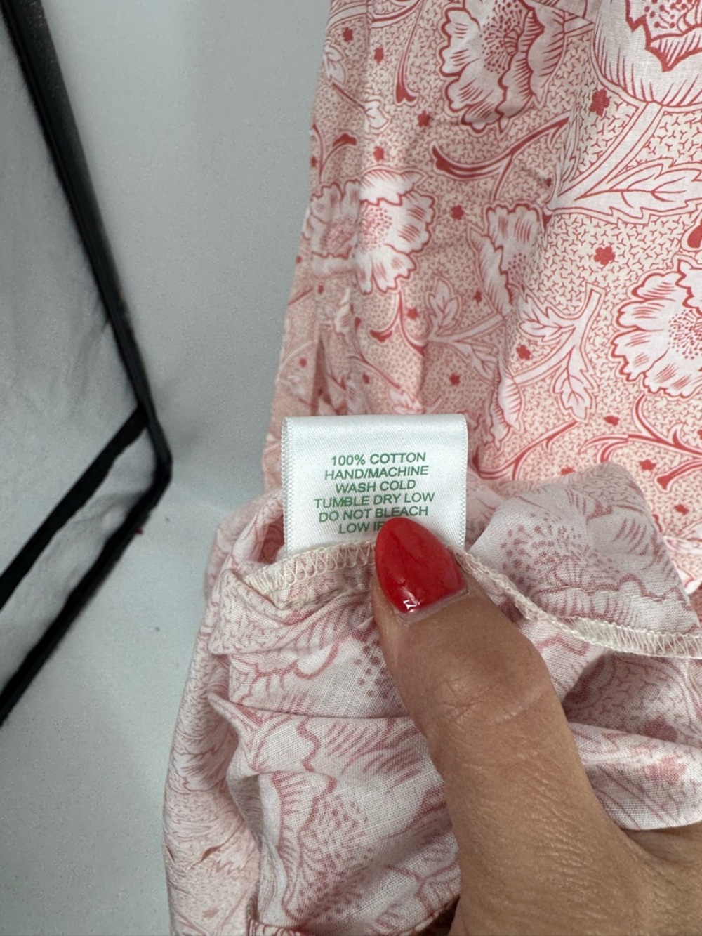Women's Pink Paisley Midi Shirt Dress - Picture 6 of 10